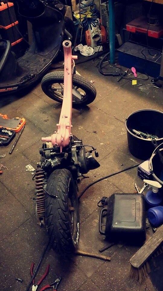 Suzuki Fz - 50. skilt af og pakket væk. billede 4