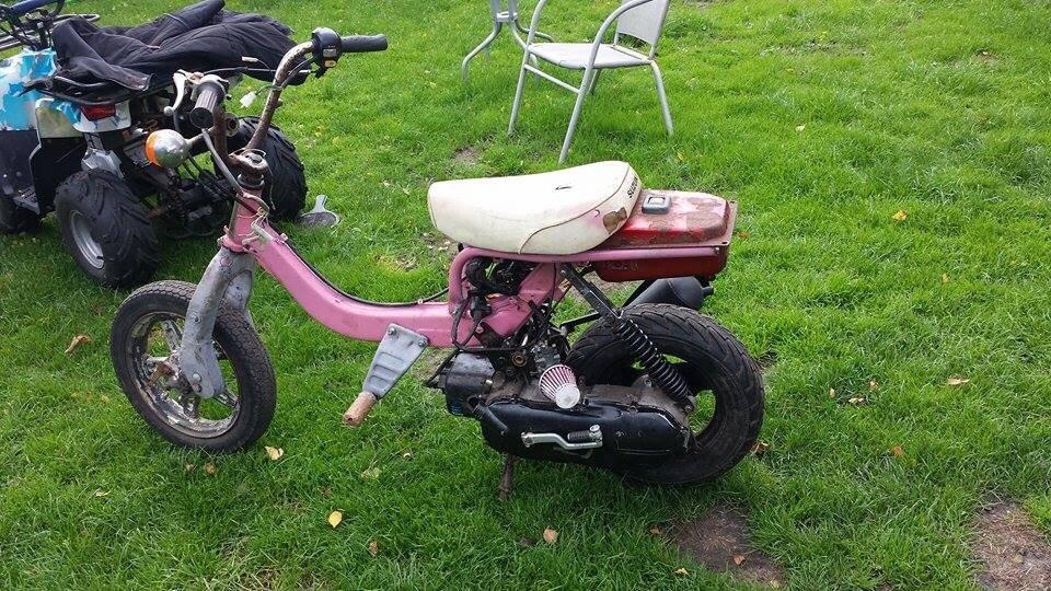 Suzuki Fz - 50. skilt af og pakket væk. billede 3