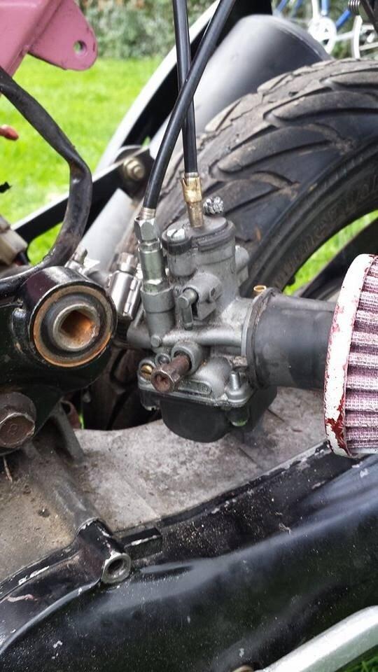 Suzuki Fz - 50. skilt af og pakket væk. billede 5