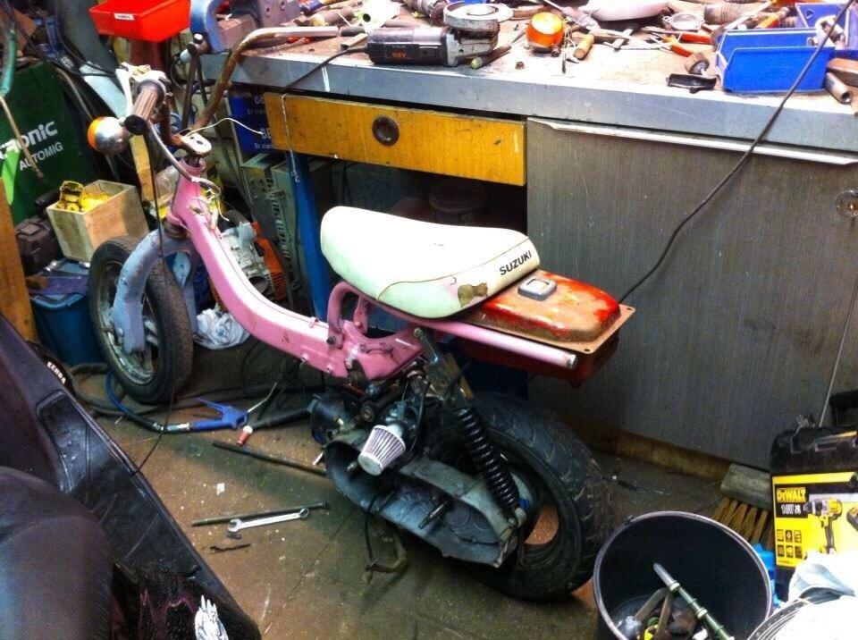 Suzuki Fz - 50. skilt af og pakket væk. billede 6