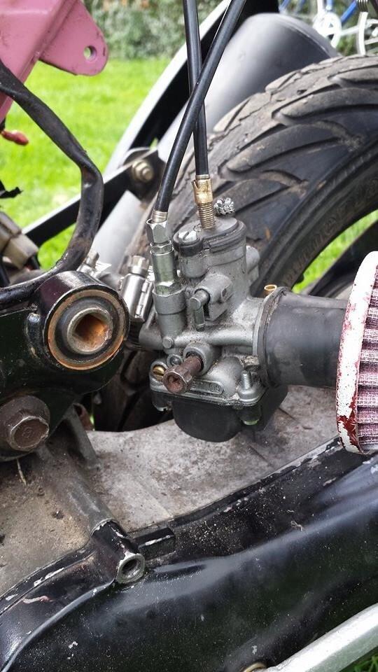 Suzuki Fz - 50. skilt af og pakket væk. billede 9