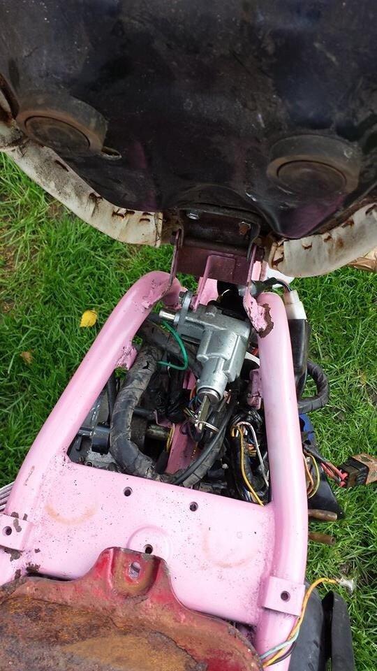 Suzuki Fz - 50. skilt af og pakket væk. billede 10