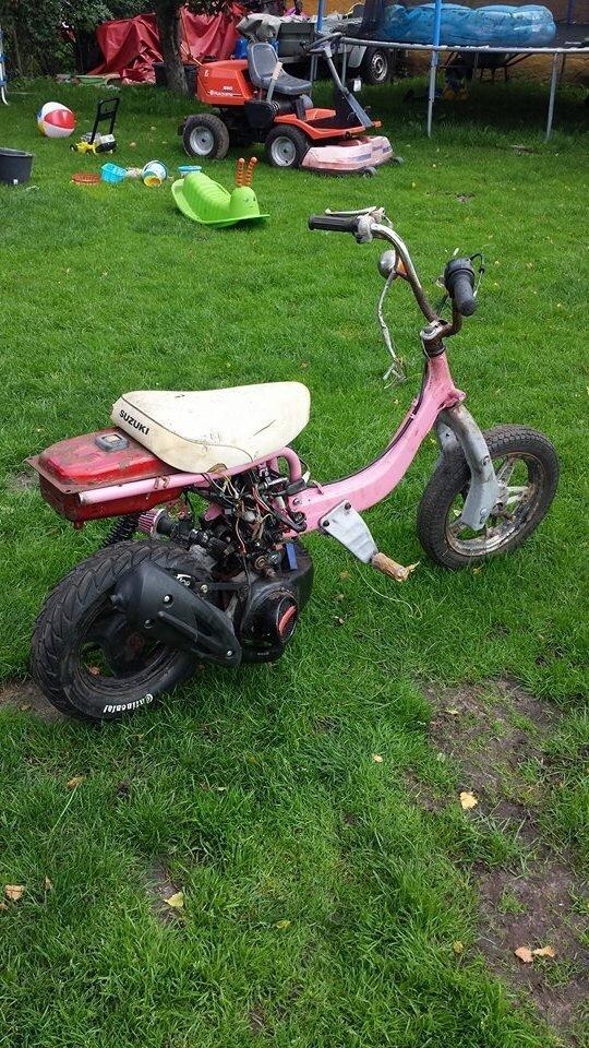 Suzuki Fz - 50. skilt af og pakket væk. billede 11