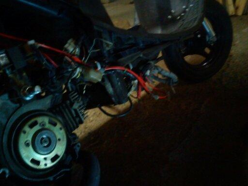 PGO comet hot   - det sjove ledningsnet :D billede 19