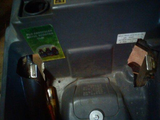 PGO comet hot   - ja måtte desvære skære lidt i sæde rummet :( billede 13