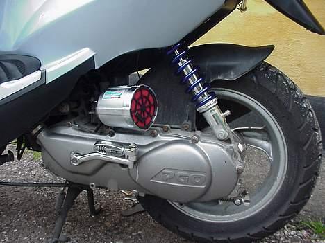 PGO Dr.Big (Solgt) - Dopller filter, gasdæmper og Koso kick. billede 10