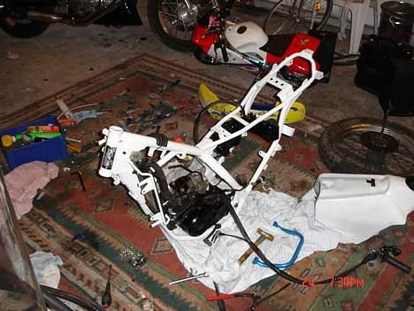 Suzuki RMX (under kniven) - den bliver lidt for nice billede 9