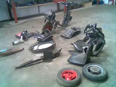 Yamaha Jog space projekt *Solgt* billede 3