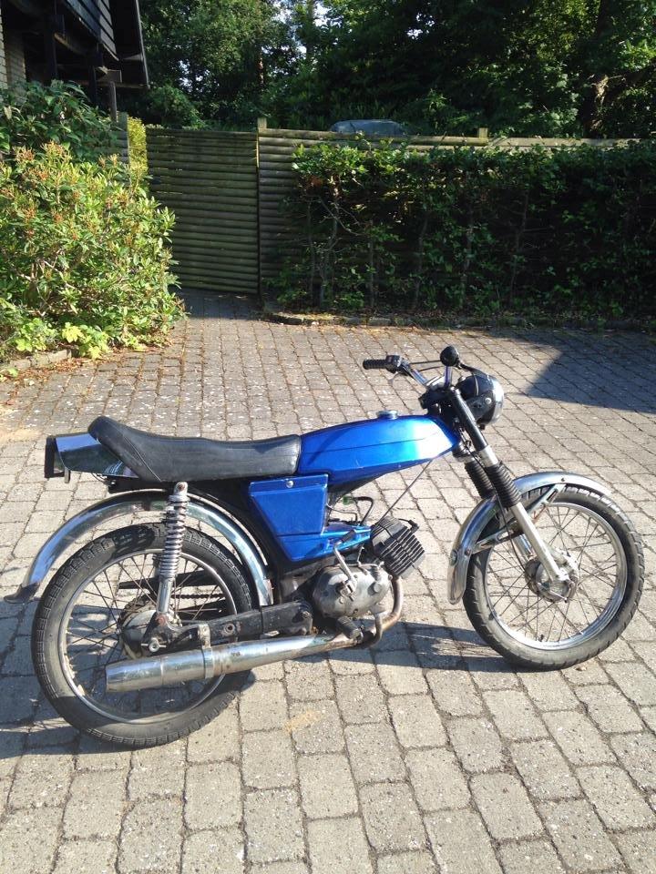 Puch N50 grand prix - Før den blev malet  billede 17