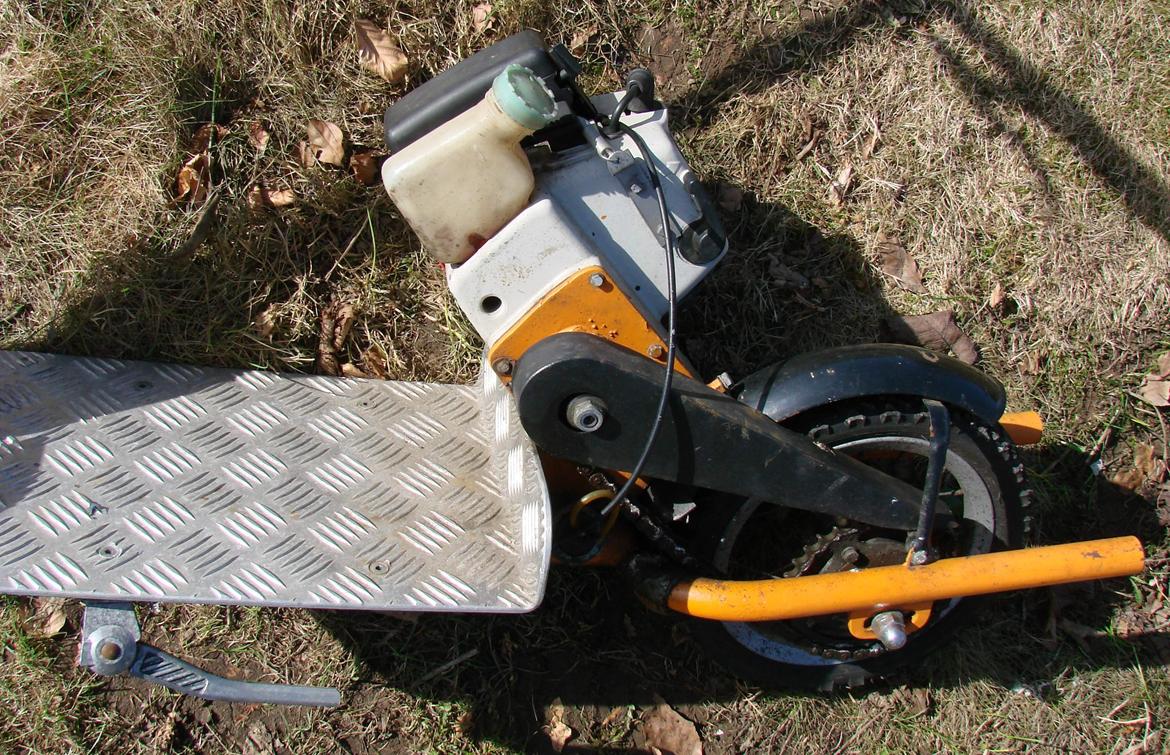 MiniBike Stihl // løbehjul billede 5