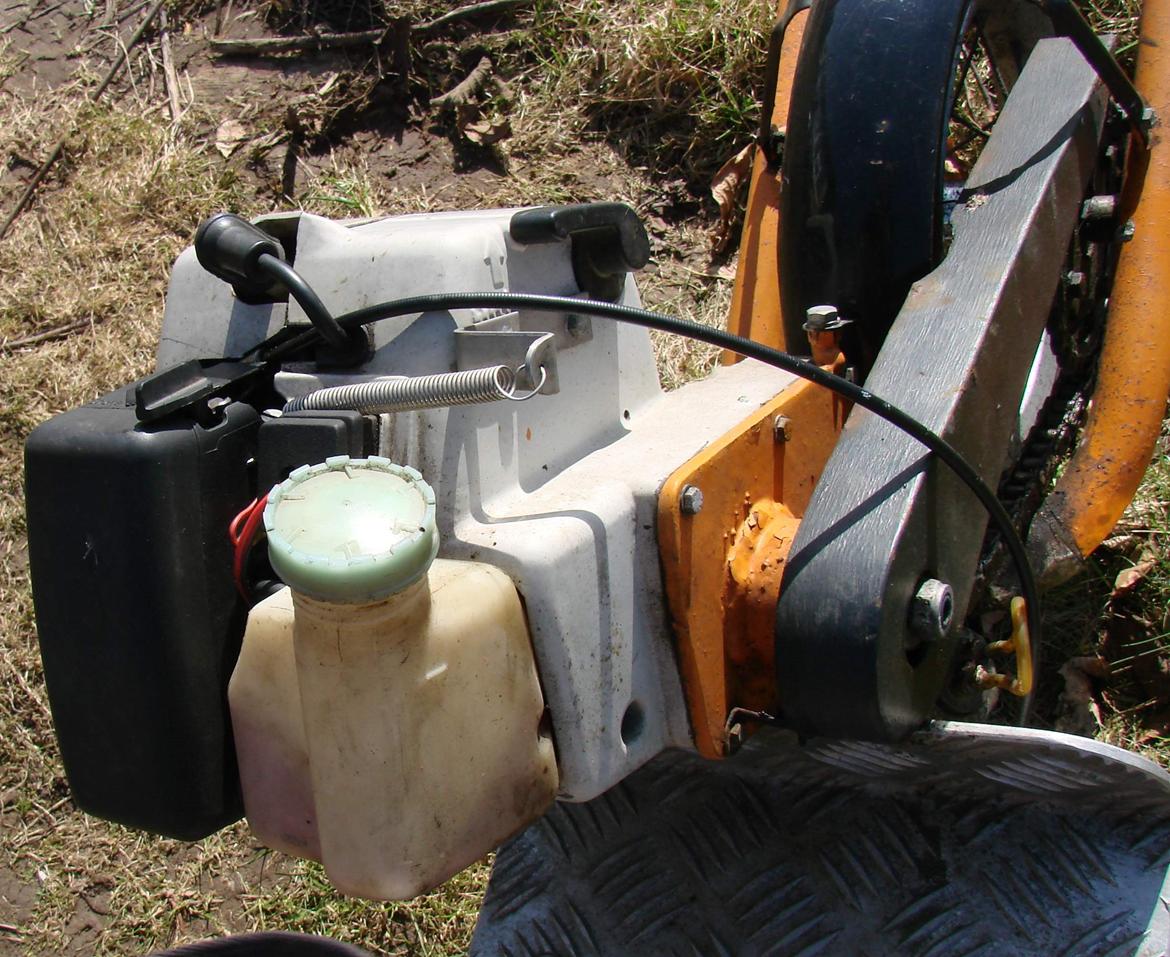 MiniBike Stihl // løbehjul billede 8