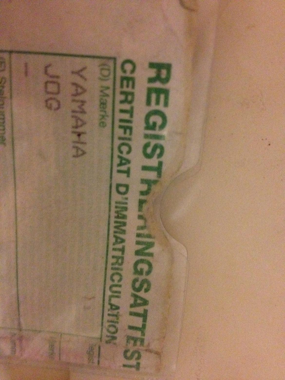 Yamaha Jog As (45'er) billede 8