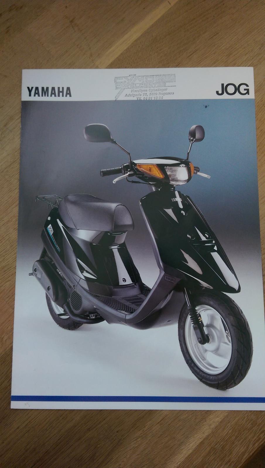 Yamaha Jog Artistic Special - Reklameblad fra 90'erne billede 14