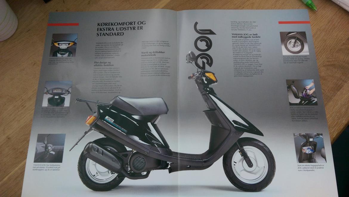 Yamaha Jog Artistic Special - Reklameblad fra 90'erne billede 16