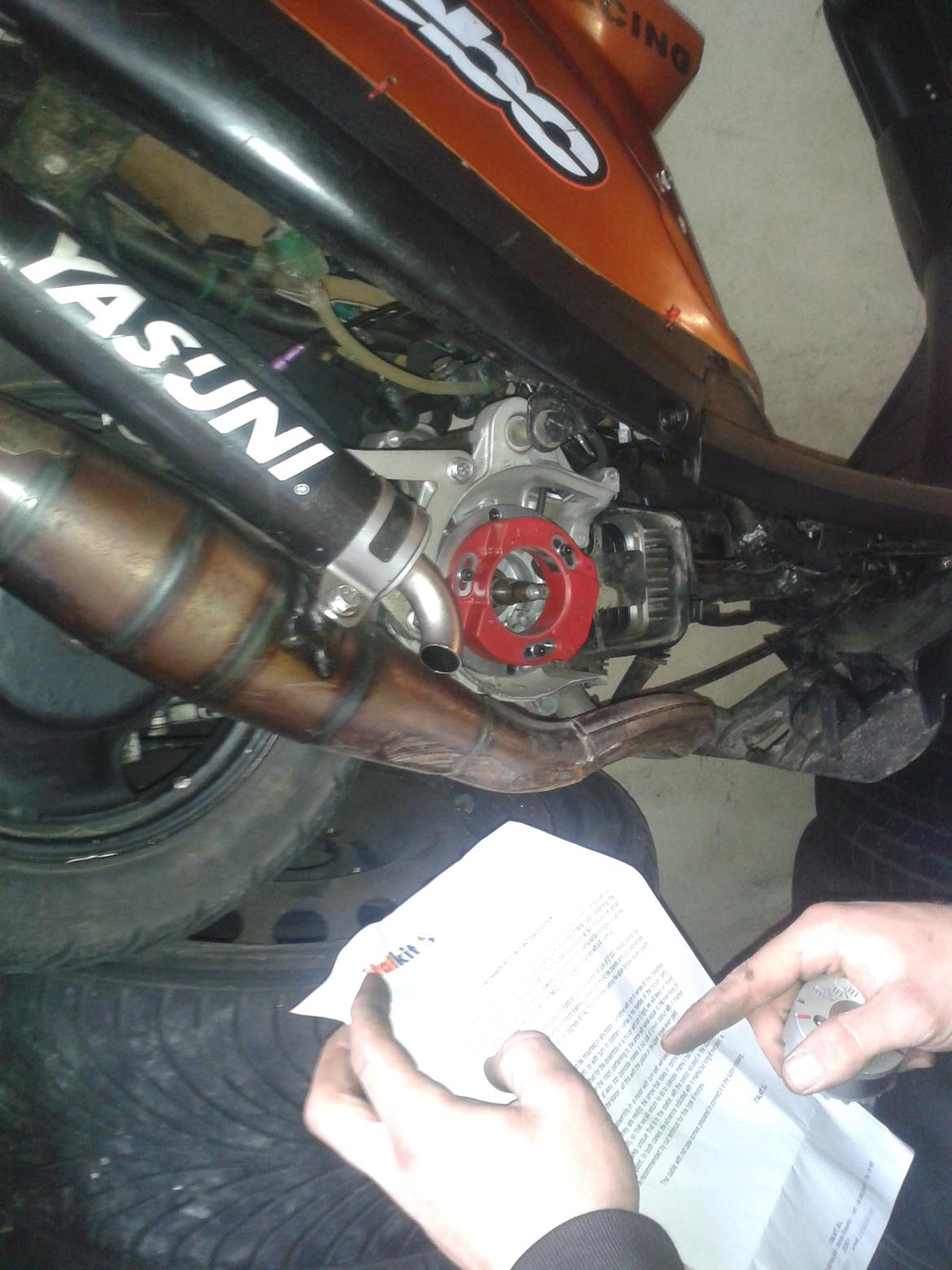 Yamaha Jog AS Malossi MHR AS (solgt) billede 5