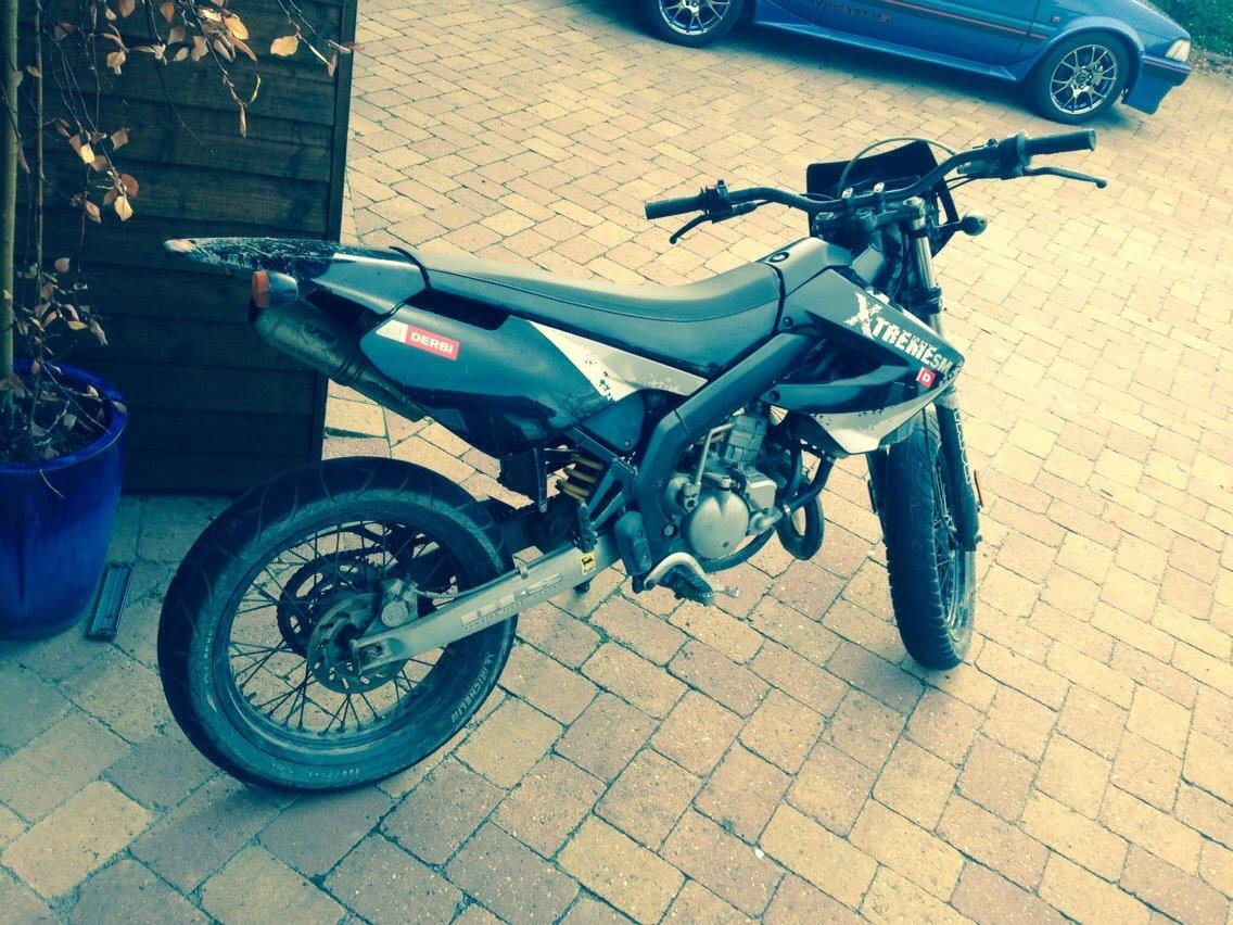 Derbi Senda  xtreme SM SOLGT billede 9