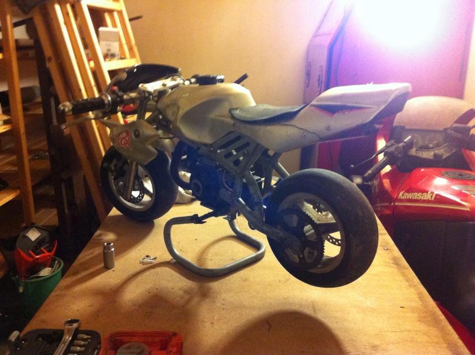 MiniBike pocketbike 50cc billede 3