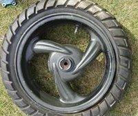 PGO Hot 50 - Den fælge der sidder på min hot billede 6