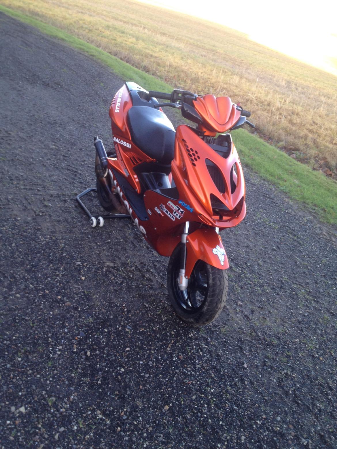 Yamaha aerox 86ccm efter ombygning til sprint  billede 13