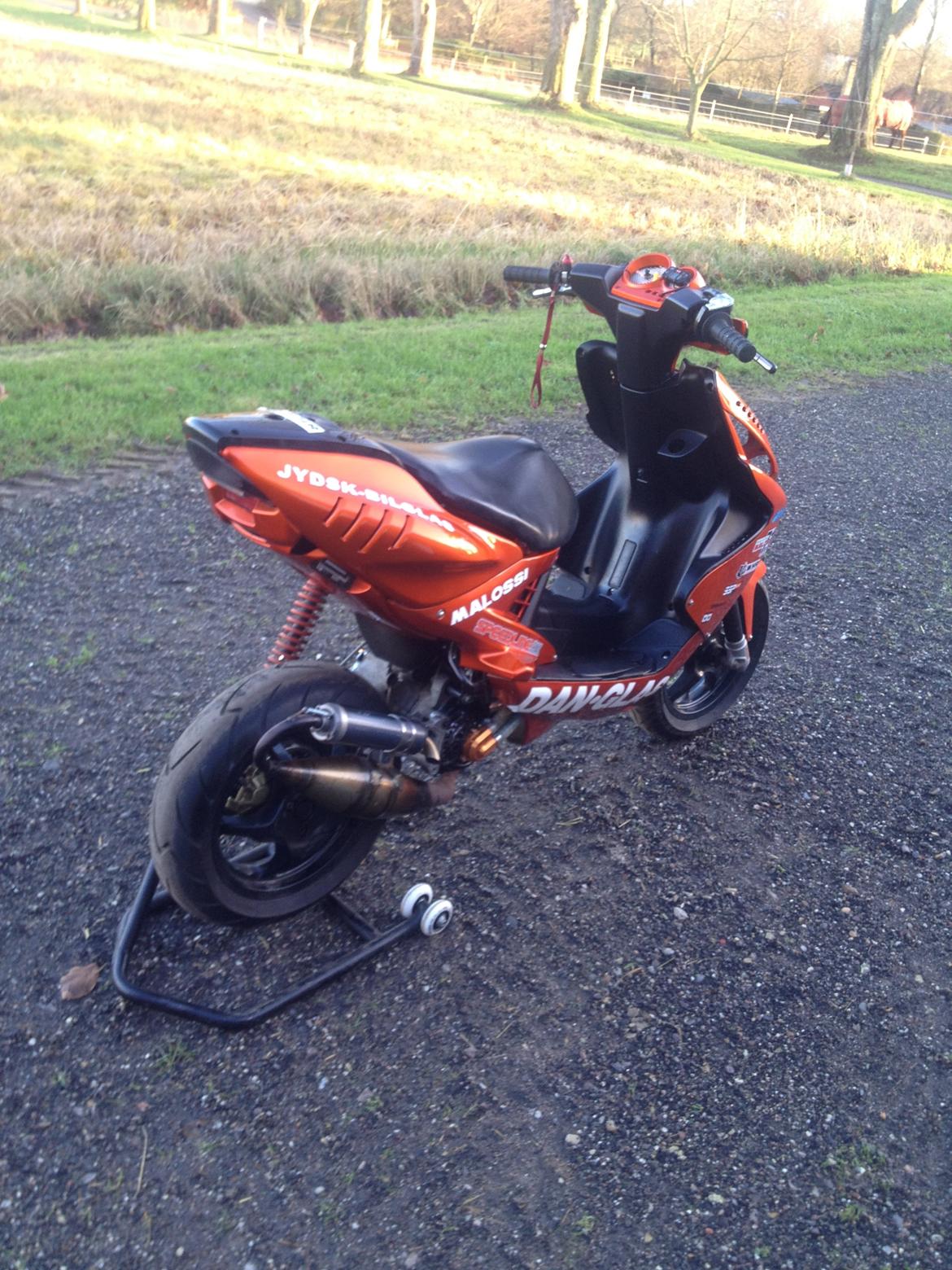 Yamaha aerox 86ccm efter ombygning til sprint  billede 15