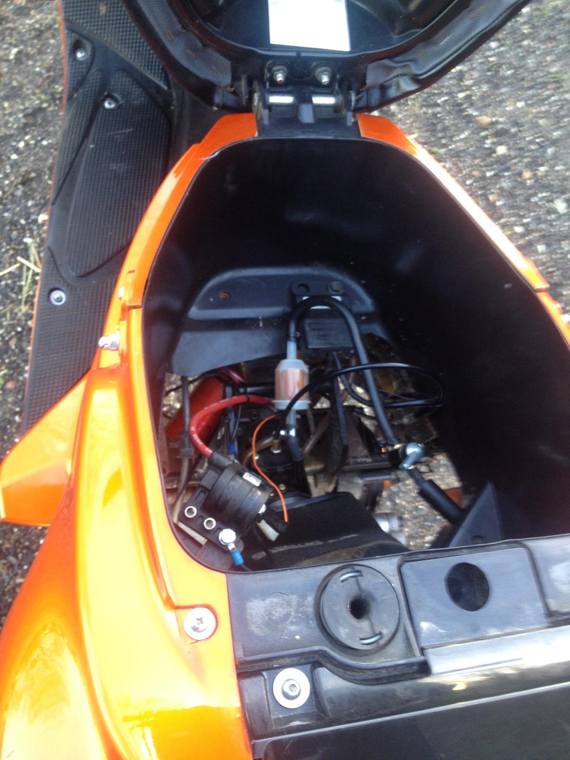 Yamaha aerox 86ccm efter ombygning til sprint  billede 16