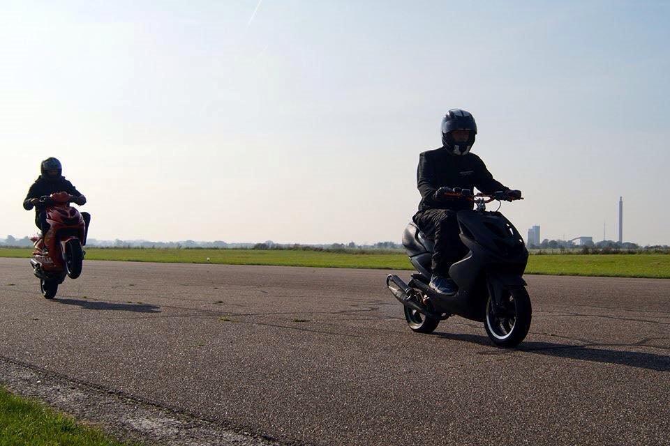 Yamaha aerox 86ccm efter ombygning til sprint  billede 18