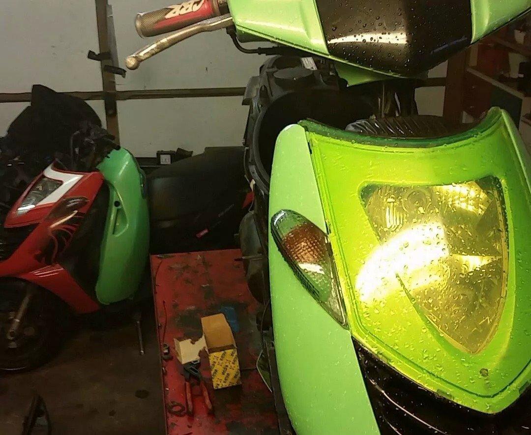 Aprilia sonic ( Tidl. Scooter) billede 4