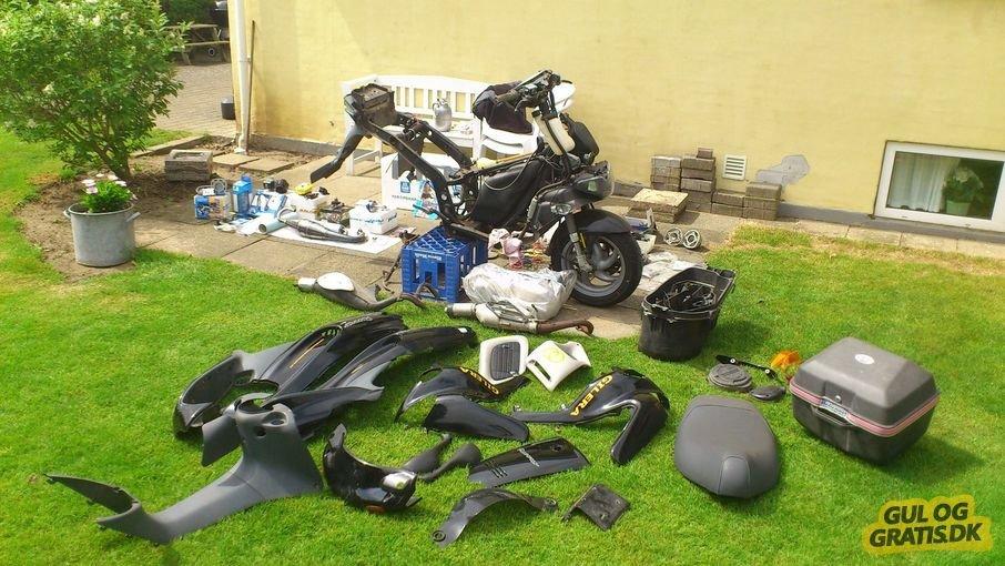 Gilera Runner EVO2 - Som den så ud da jeg hentede den. billede 7