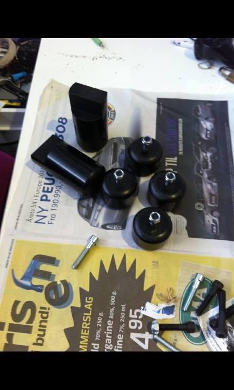 Gilera Runner EVO2 - Special lavede nylon til erstatning af forhvilere billede 10