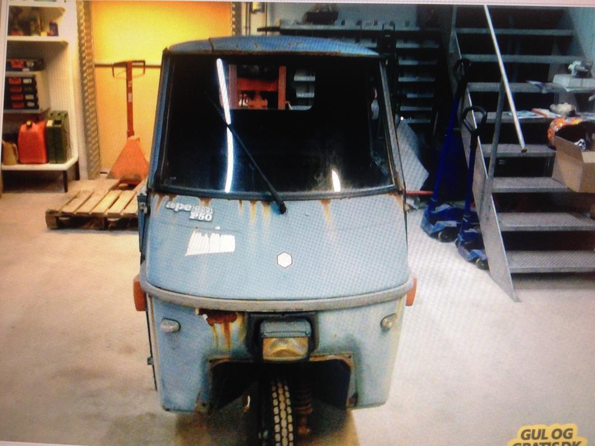 Piaggio ape tm p50 billede 3