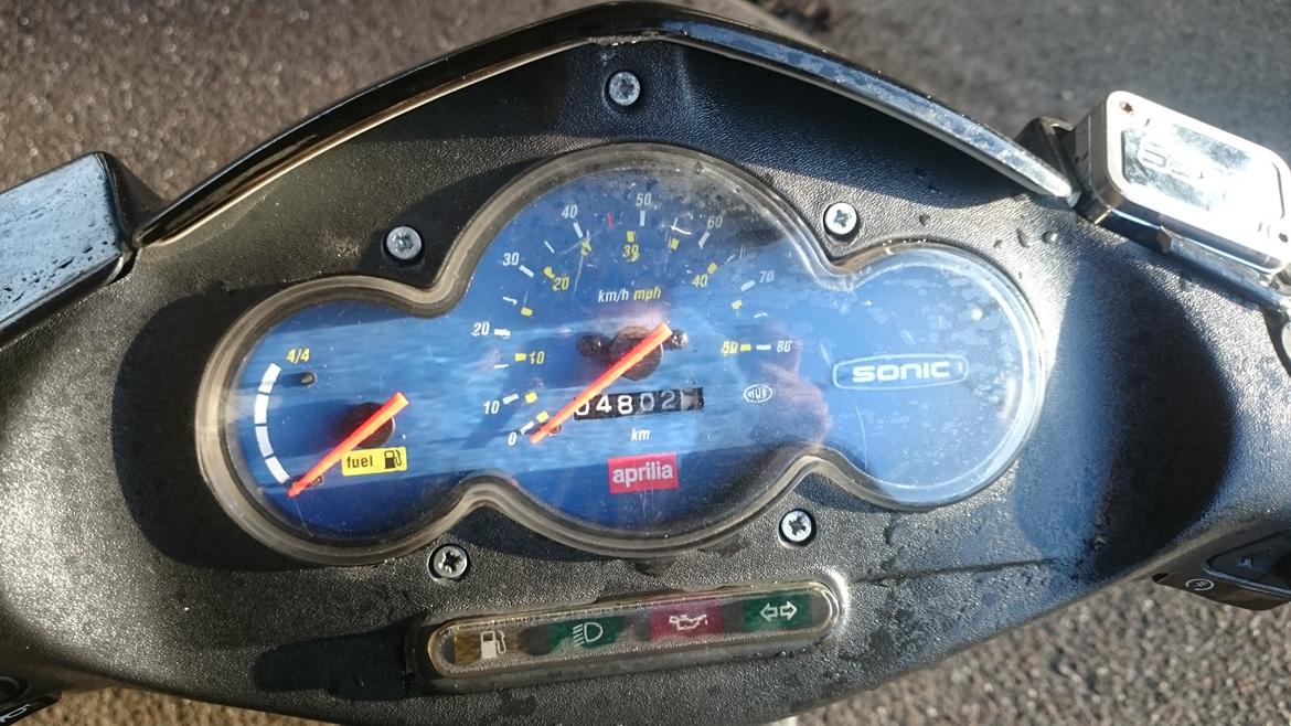 Aprilia Sonic GP (Solgt) billede 8