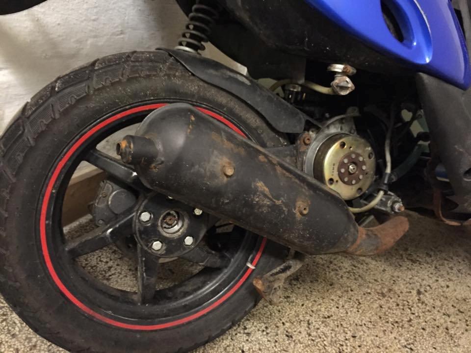 Gilera Stalker Streetrace LC DD - UNDER OMBYGNING - LC DD Runner Motor, Runner SP 13" og 14" tommer fælge billede 1