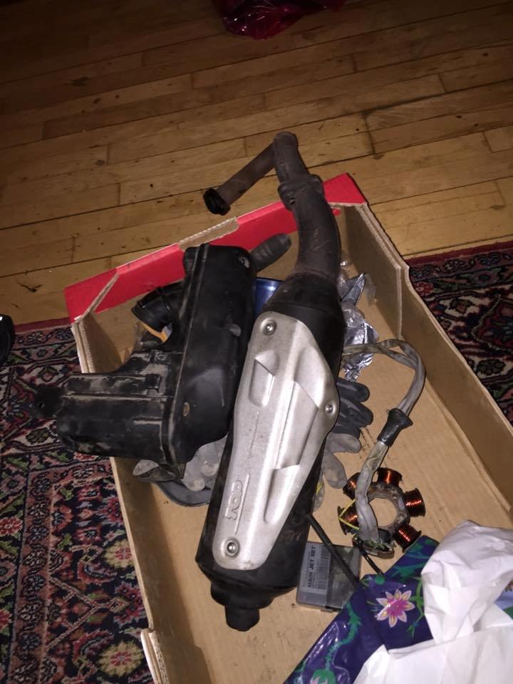 Gilera Stalker Streetrace LC DD - UNDER OMBYGNING - Top Performance Powered, Luftfilterkasse med Stage6-filter + det løse billede 20