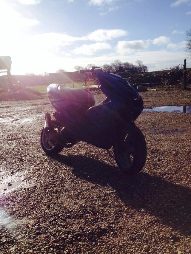 Yamaha Aerox Big Bore77 SOLGT billede 3