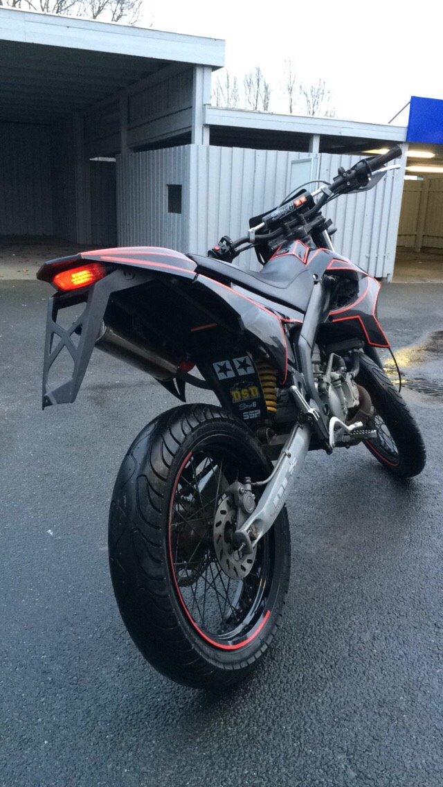 Derbi Senda X-treme sm 70cc stage 6 Racing (Tris) billede 2