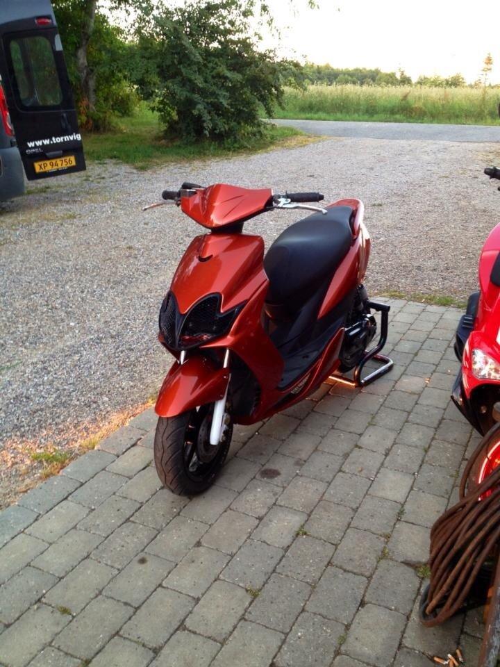 Yamaha Jog R LC - ombygget billede 9