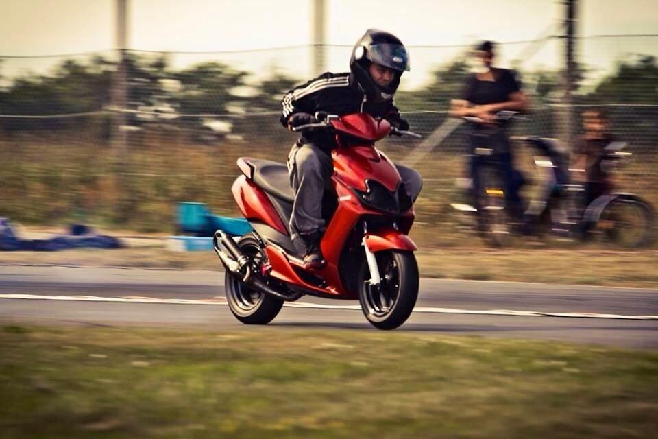 Yamaha Jog R LC - ombygget billede 10