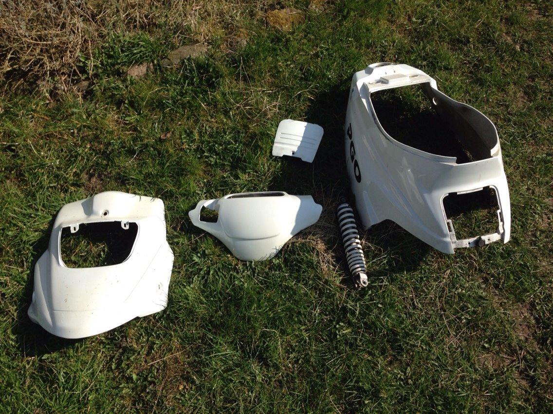 PGO Hot 50 kaseret efter påkørsel billede 4