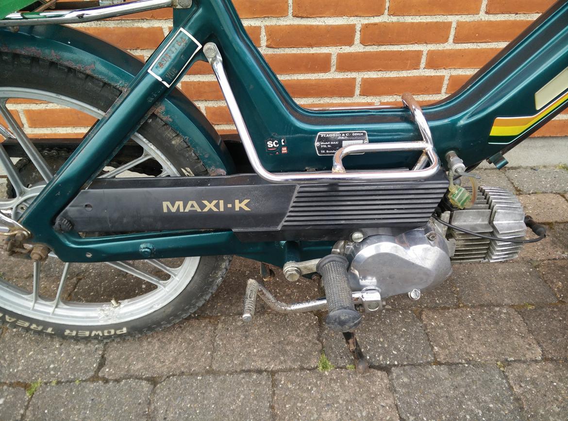 Puch Maxi k - Med original værktøjskasse i sideskjoldet :-) billede 16