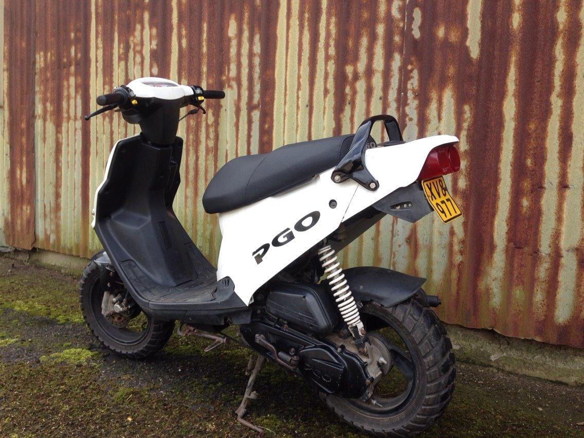 PGO Hot 50 kaseret efter påkørsel billede 7