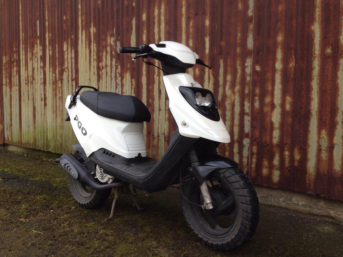 PGO Hot 50 kaseret efter påkørsel billede 9