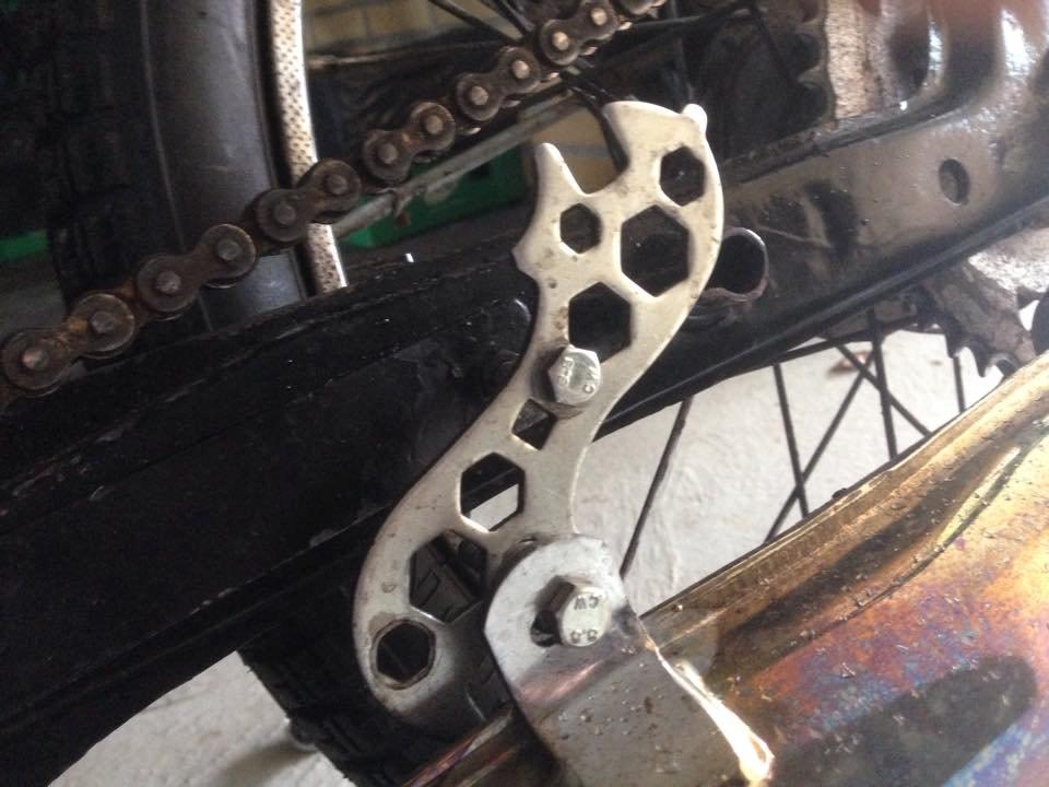 Puch maxi - man må jo tage hvad man kan finde når man ikke har et rigtigt ophæng  billede 4