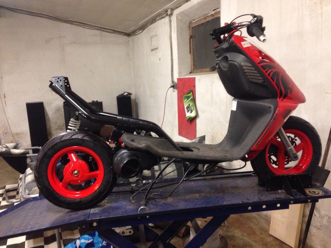 Aprilia Sonic MHR Carbon Edition //F.K.F// 20,05 hk - Pulver lakeret stel :) billede 13