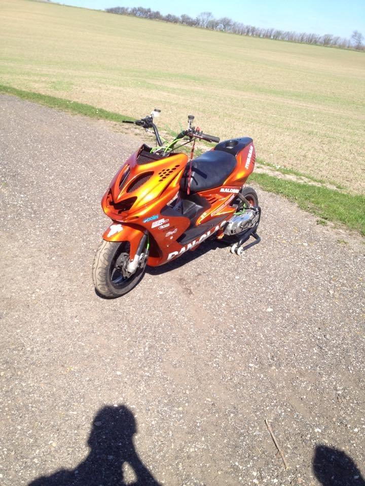 Yamaha aerox 86ccm efter ombygning til sprint  billede 9