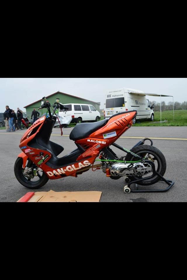 Yamaha aerox 86ccm efter ombygning til sprint  billede 5