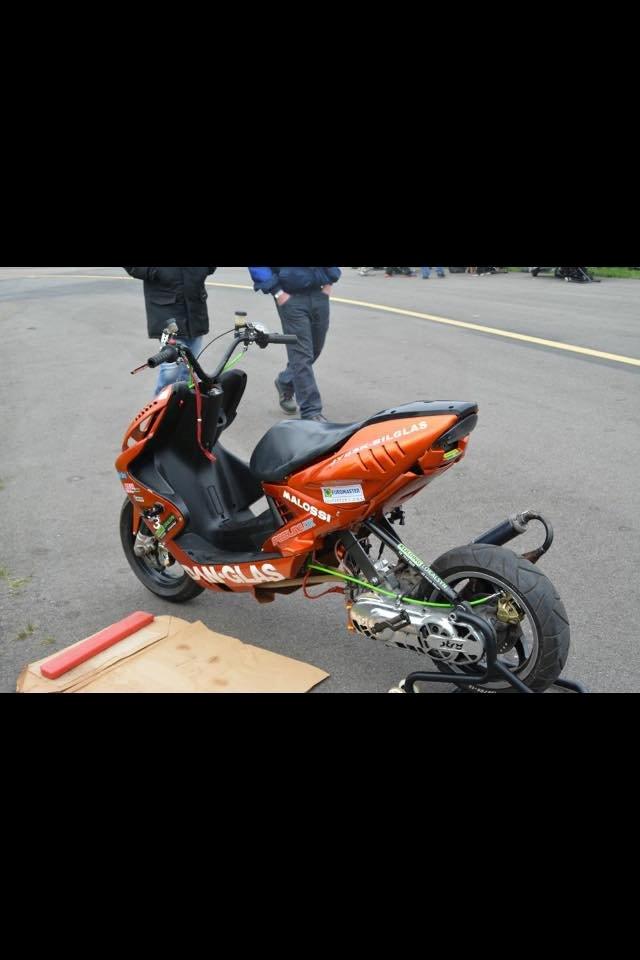 Yamaha aerox 86ccm efter ombygning til sprint  billede 6