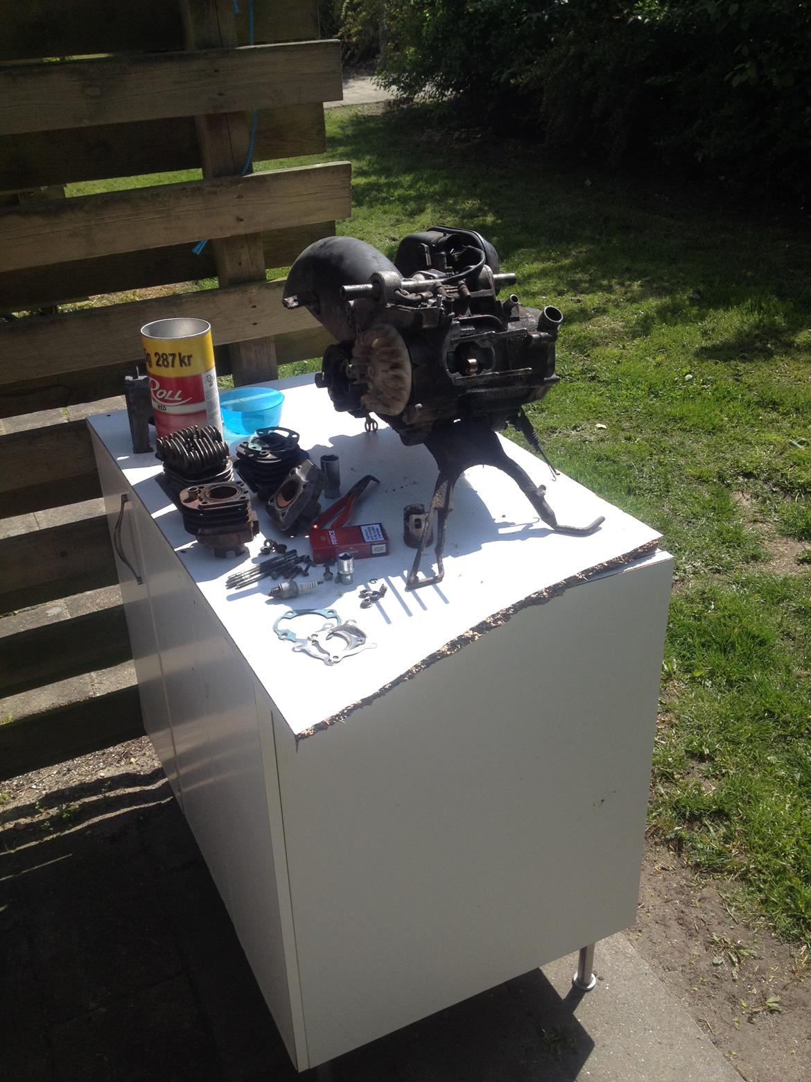 PGO Black sonic  under opbygning billede 2