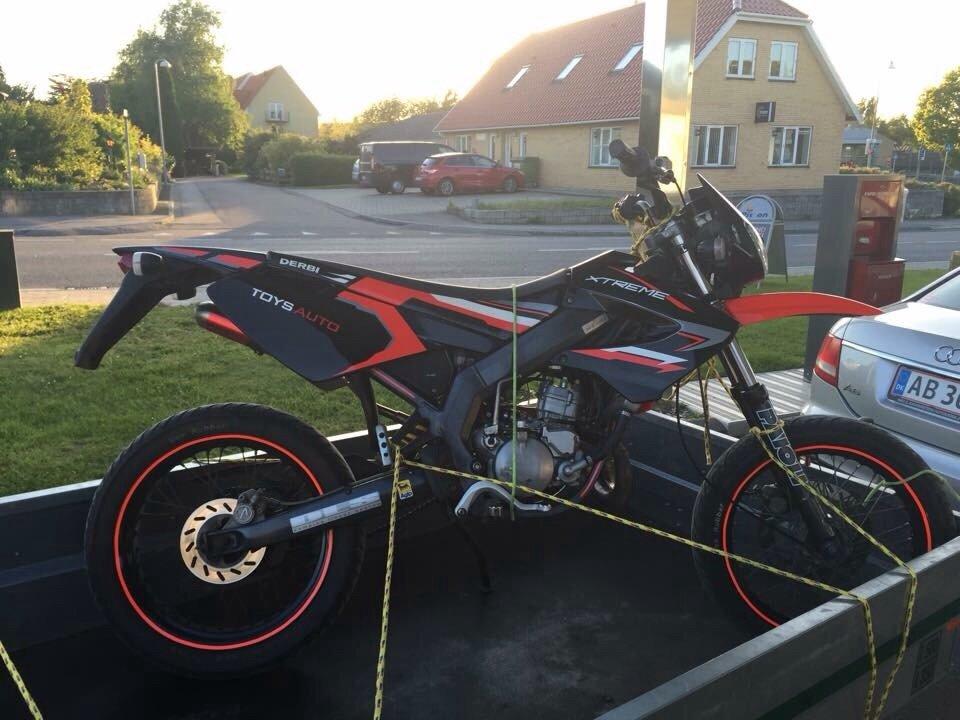 Derbi Senda SM Xtreme SOLGT billede 20