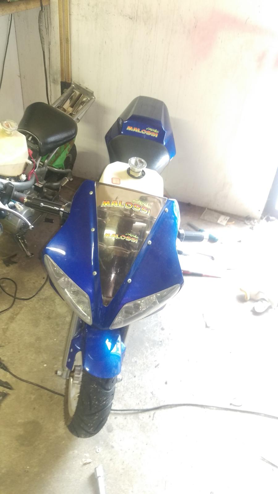 MiniBike x7 49cc billede 5