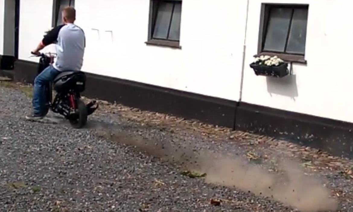 Aprilia Sonic TS - Første rigtige kørertur i 2015 med anden motor og opsætning, efter den gamle motor gik i stykker til træf 7000 i 2014. billede 3